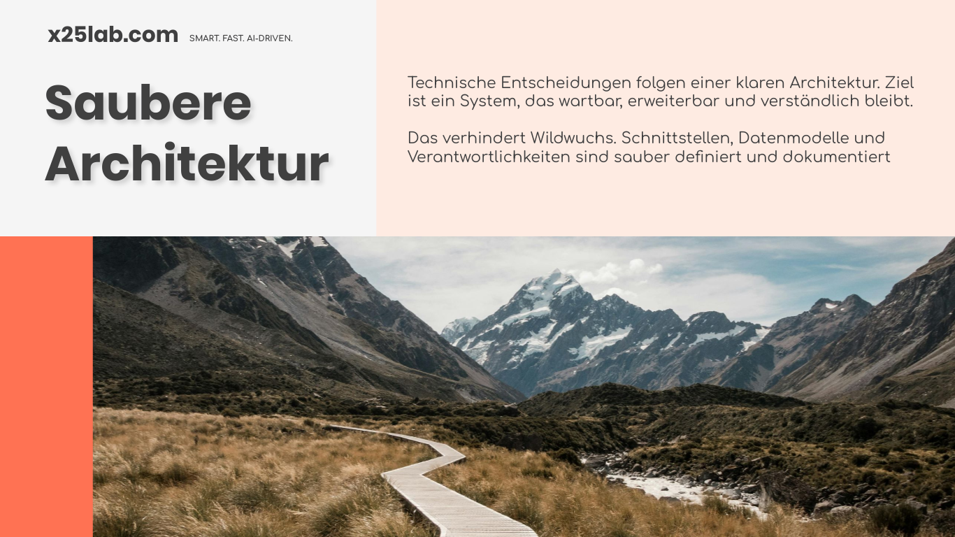 Saubere Architektur praxisnah für KMU einführen — Schritt für Schritt