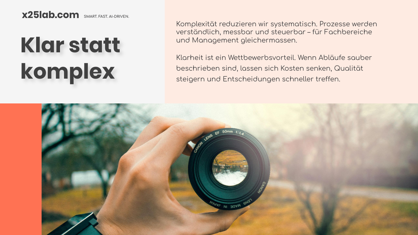 Komplexität reduzieren durch klar priorisierte Prozesse — Überblick