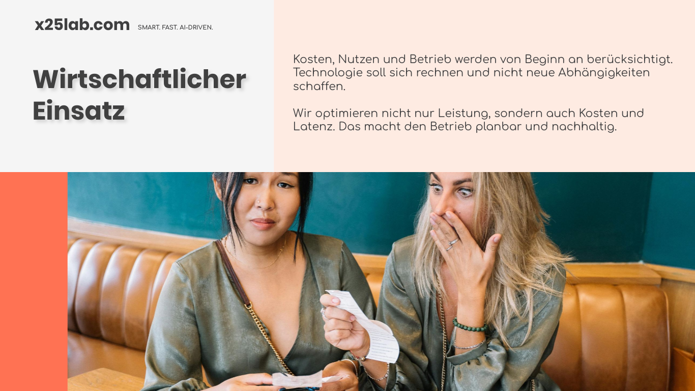 Wirtschaftlicher Einsatz von x25lab Lösungen im KMU — Überblick