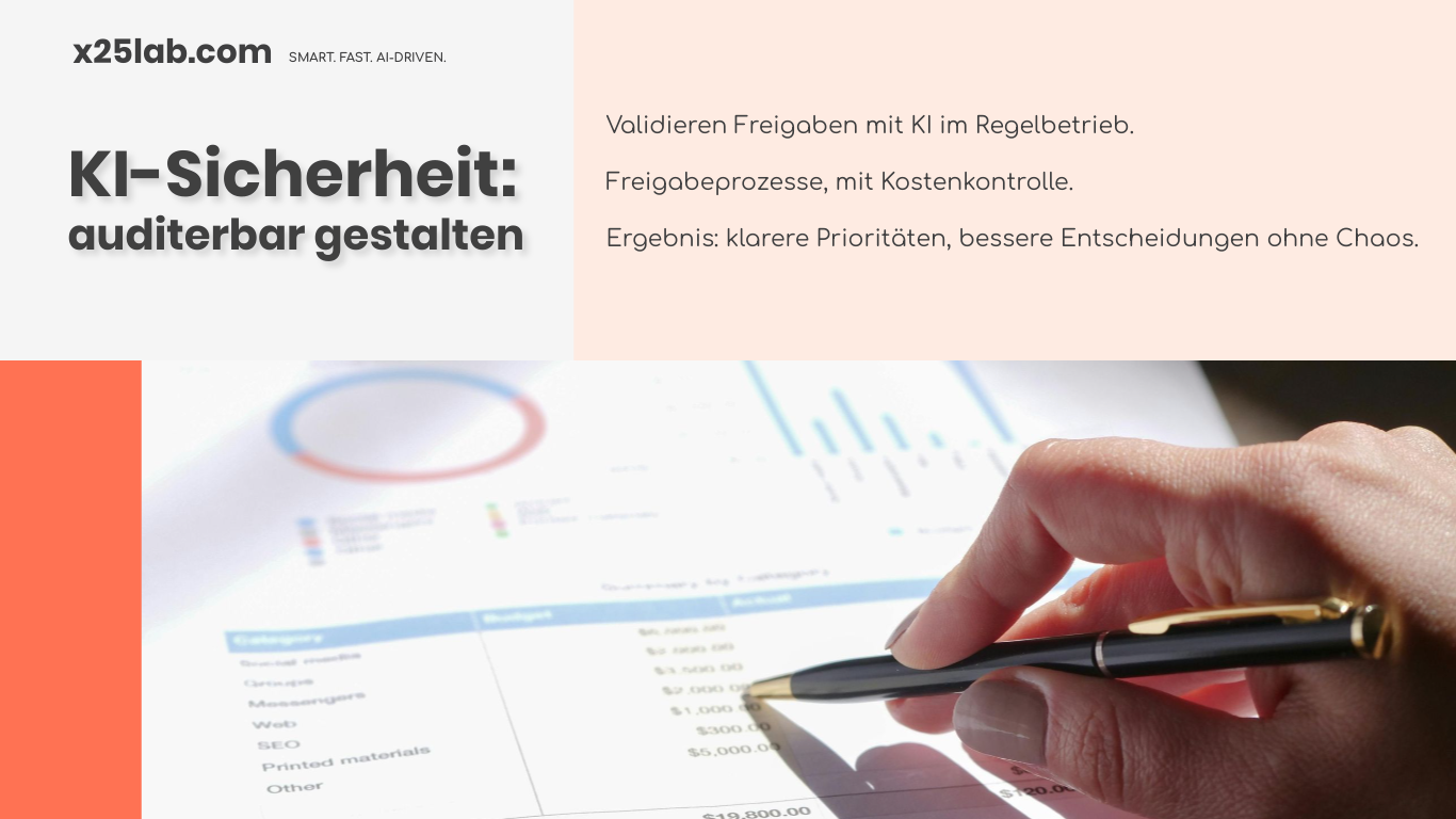 Auditierbare KI Governance für KMU verständlich machen — Überblick