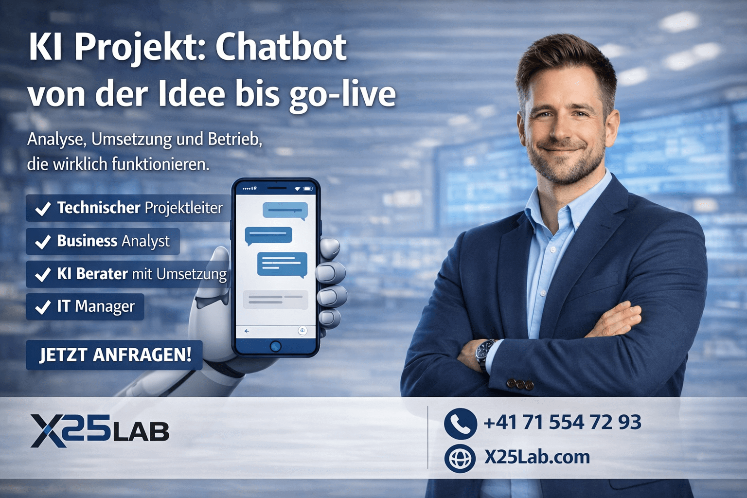 Chatbot Einführen mit klarem Projektstart & Zielen — Überblick
