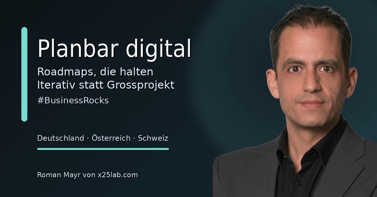 Planbare Digitalisierung als Geschäftsprozess für KMU — Überblick